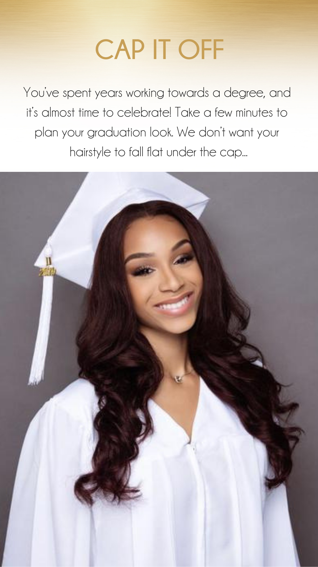 Cap It Off: Graduation Hairstyles