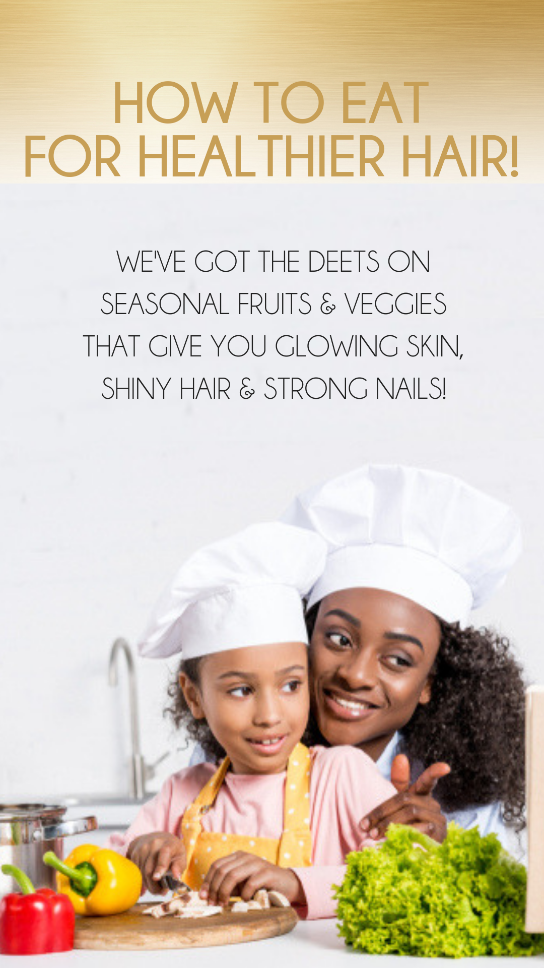 Seasonal fruits and veggies for healthier hair: Winter Edition