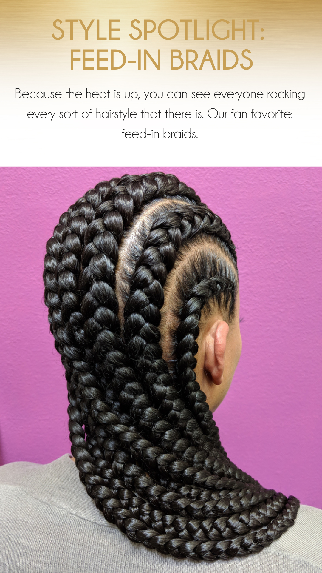 Style Spotlight: Feed-In Braids How To Blog