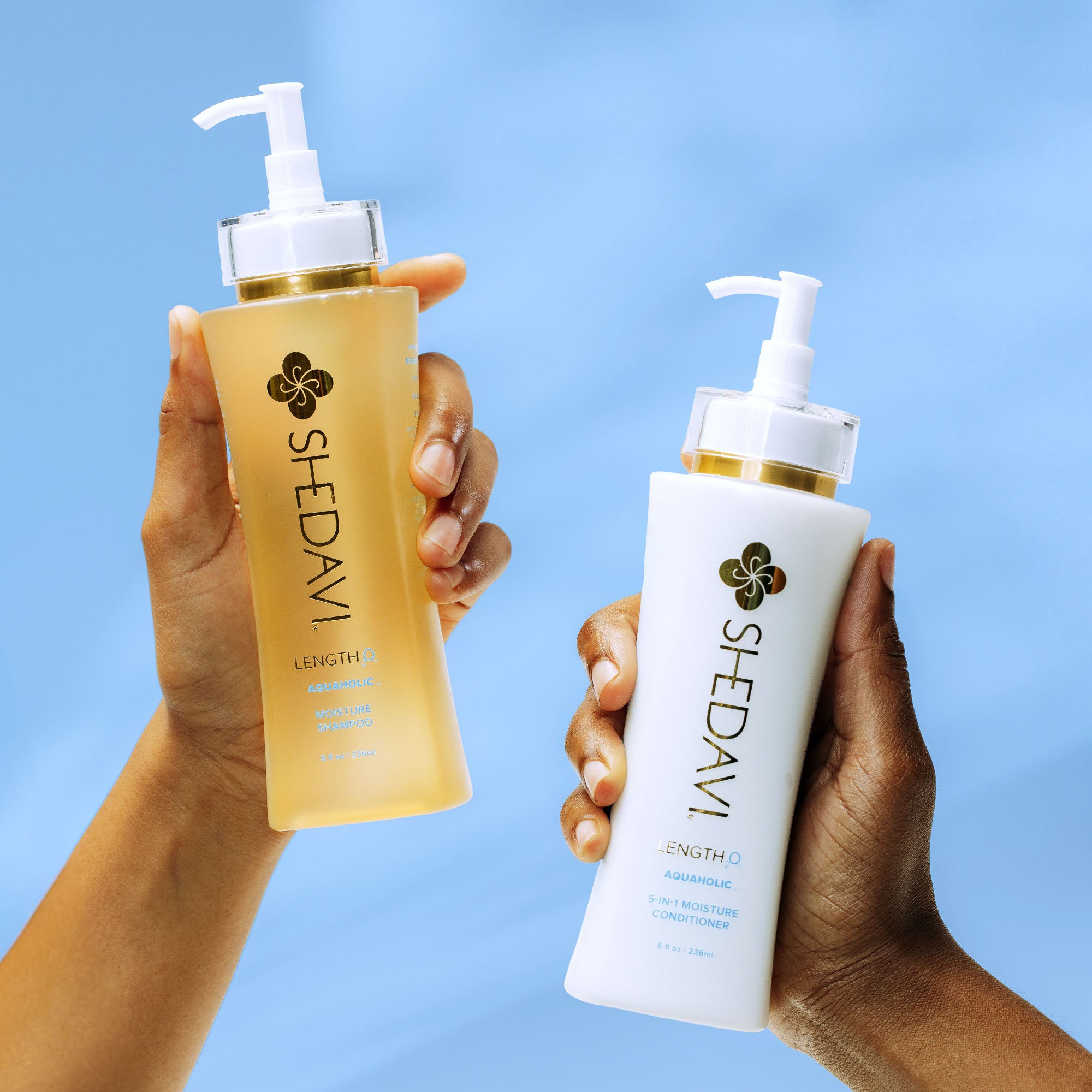 Shedavi | LENGTH₂O Aquaholic Moisture Shampoo & Conditioner