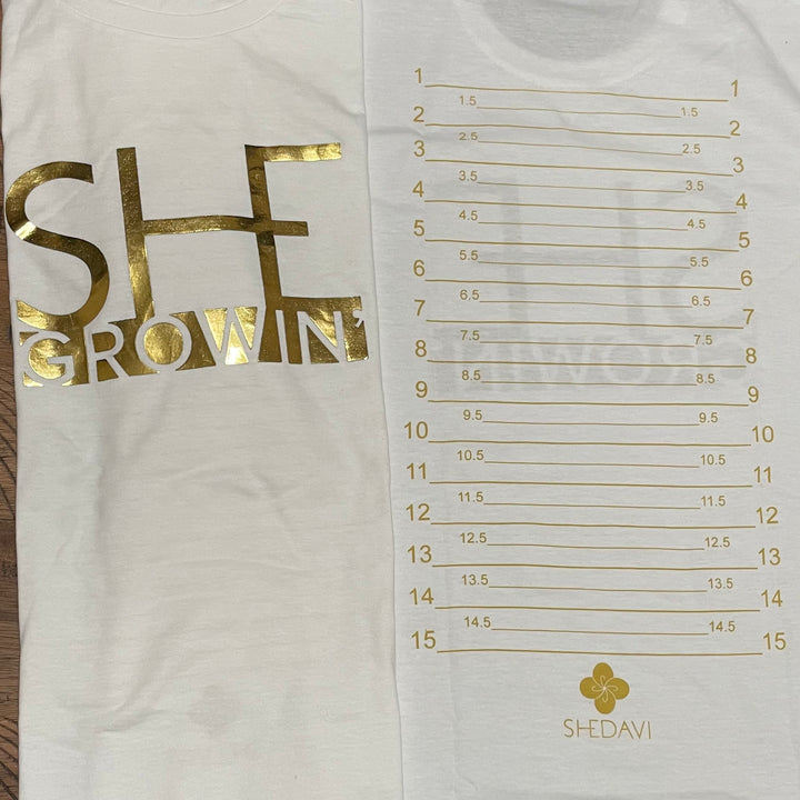 SheGrowin'™️ Length Check T-Shirt