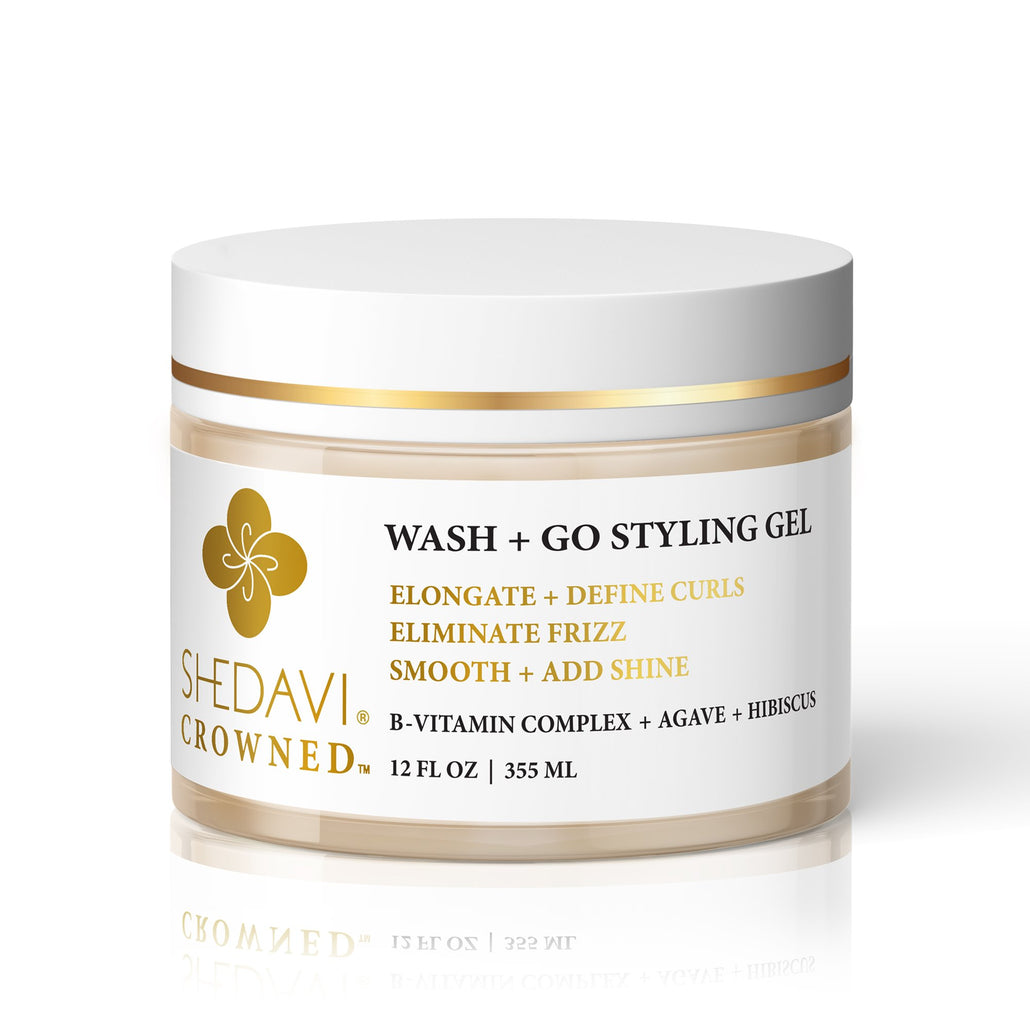 Crowned Styling Wash + Go Gel